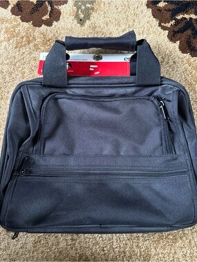 New Embark Black Large Travel  Toiletry Storage  Organizer Bag